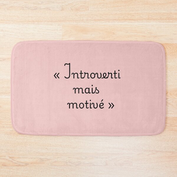 Item preview, "Introverted but motivated" designed and sold by Art70shop.