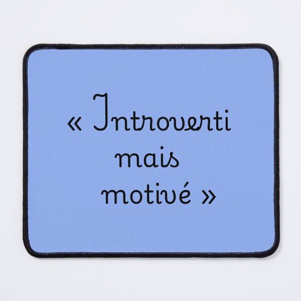 Item preview, "Introverted but motivated" designed and sold by Art70shop.
