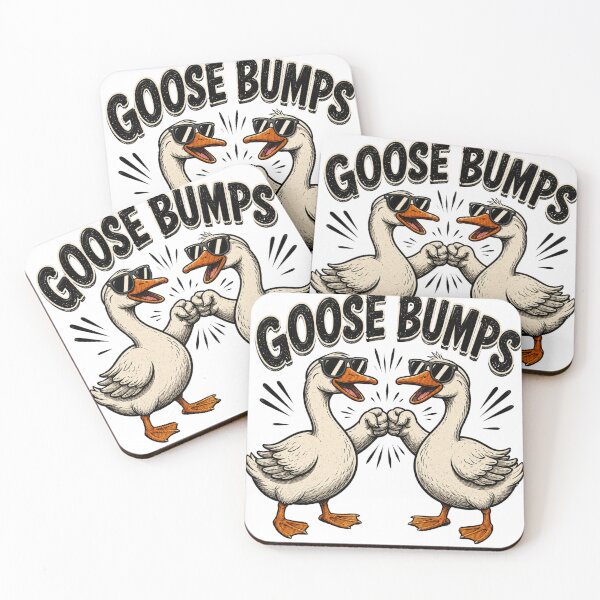 Item preview, Goose Bumps Cool Fist Bump Geese designed and sold by Nano-Threads.