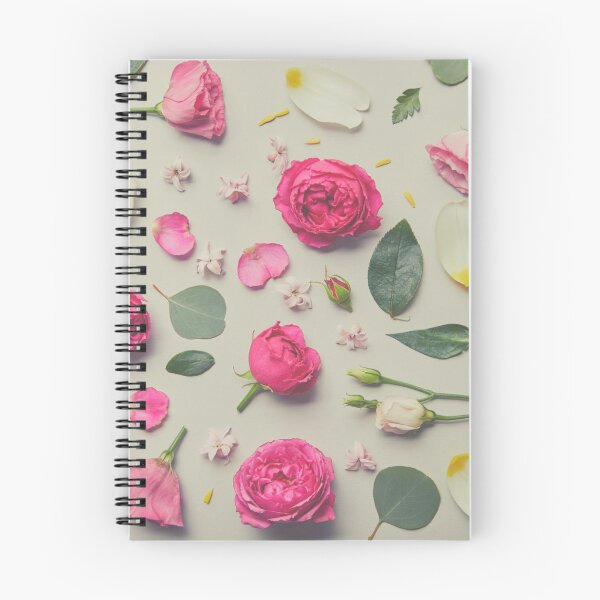 Item preview, Romantic Pink Roses Flat Lay Aesthetic Design designed and sold by Giota29.
