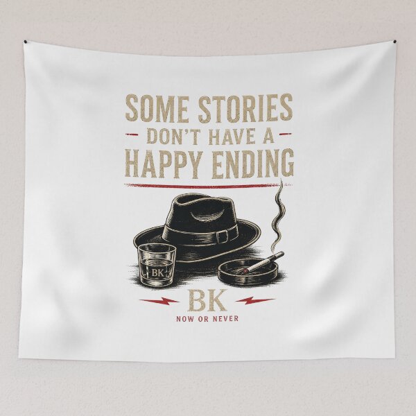 Item preview, Some Stories Don't Have a Happy Ending Noir Rock T-Shirt designed and sold by BILYKID.