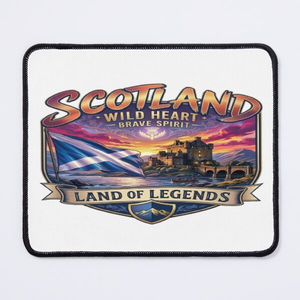 Item preview, Scotland Wild Heart – Brave Spirit Land of Legends designed and sold by MAJCO-ART.
