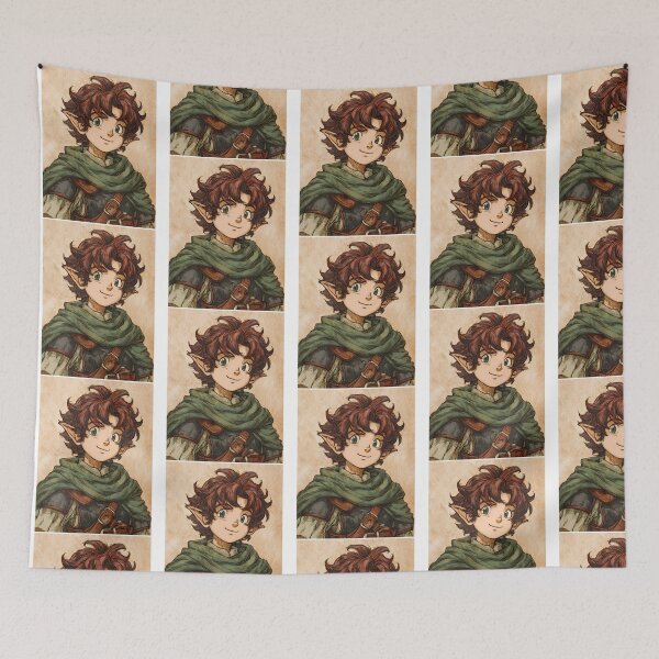 Item preview, Rpg Halfling Token designed and sold by tanmoraigs.