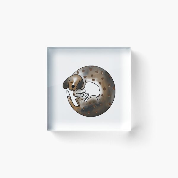 Item preview, Blue Tick Chocolate Chip Beagle Bagel designed and sold by Lacey Stonesifer.