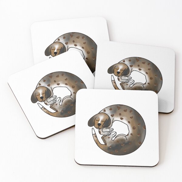 Item preview, Blue Tick Chocolate Chip Beagle Bagel designed and sold by Lacey Stonesifer.