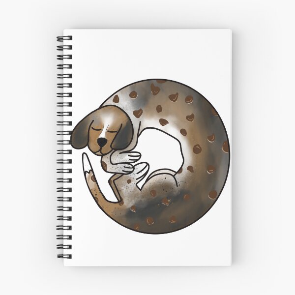 Item preview, Blue Tick Chocolate Chip Beagle Bagel designed and sold by Lacey Stonesifer.