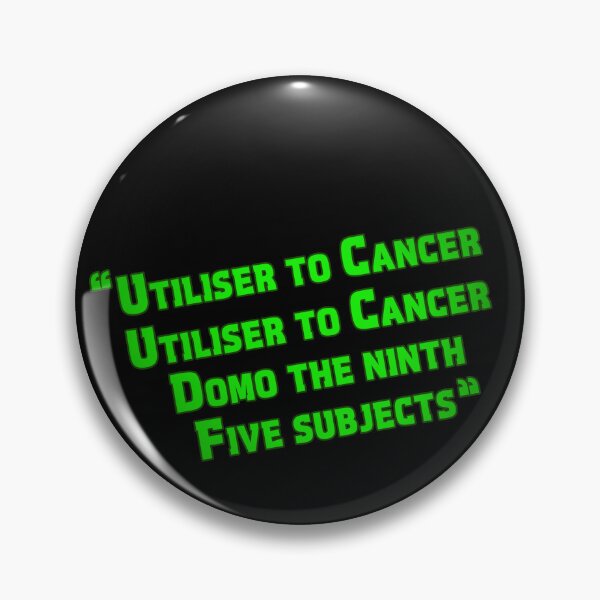 Item preview, Utiliser to Cancer designed and sold by SpikyNeil.