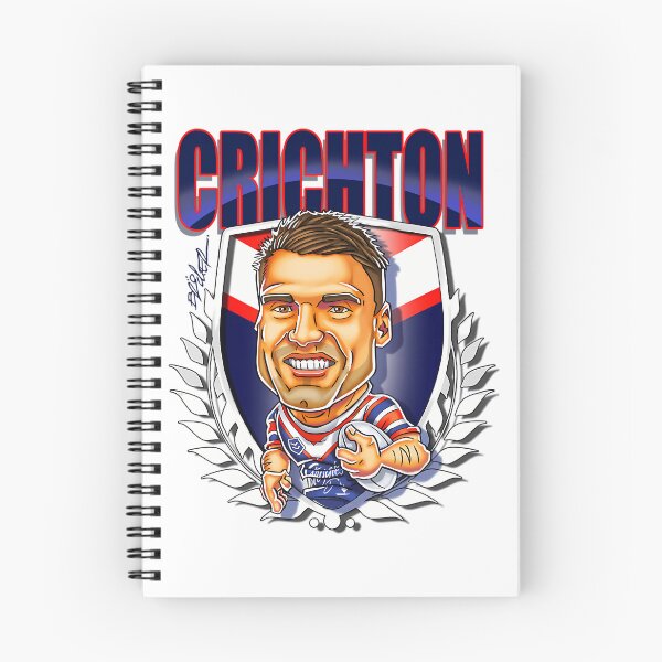 Aperçu de l'œuvre Dessin animé d'Angus Crichton - Sydney Roosters NRL créée et vendue par amissoca.