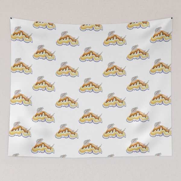Item preview, Golden Tide Nudibranch designed and sold by Worldofmineee.