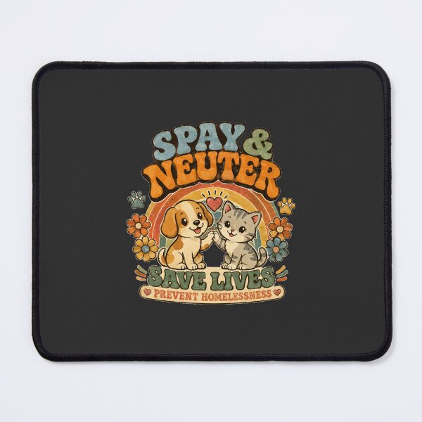 Item preview, Cute Spay & Neuter Save Lives  designed and sold by PunchDrop.