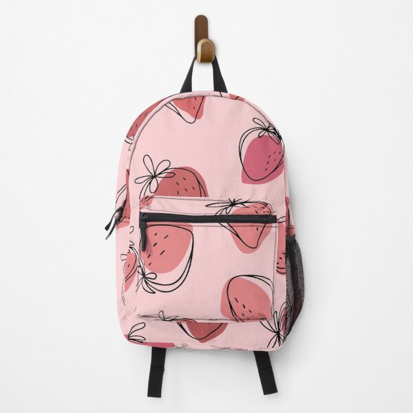 Item preview, Cute Pink Strawberry Seamless Pattern designed and sold by StudiobyTara.