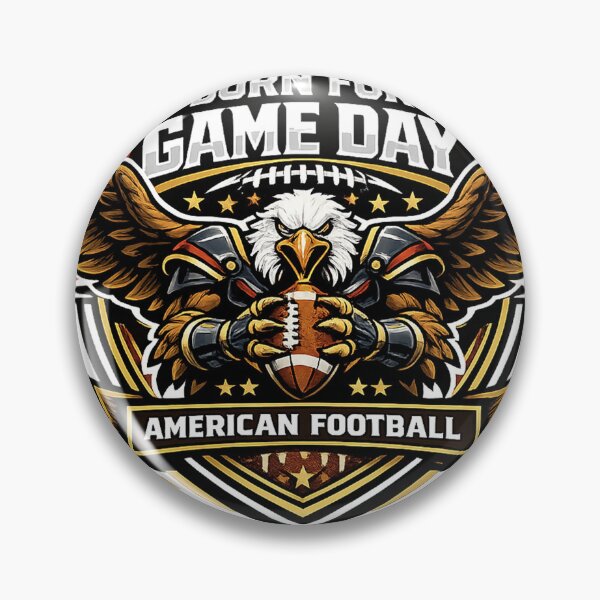 Item preview, Born For Game Day Eagle Mascot American Football Vector  designed and sold by wizooo411.