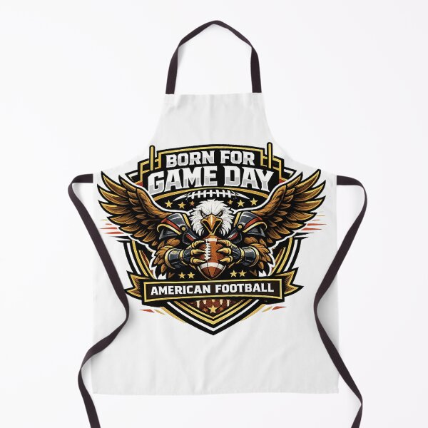 Item preview, Born For Game Day Eagle Mascot American Football Vector designed and sold by wizooo411.