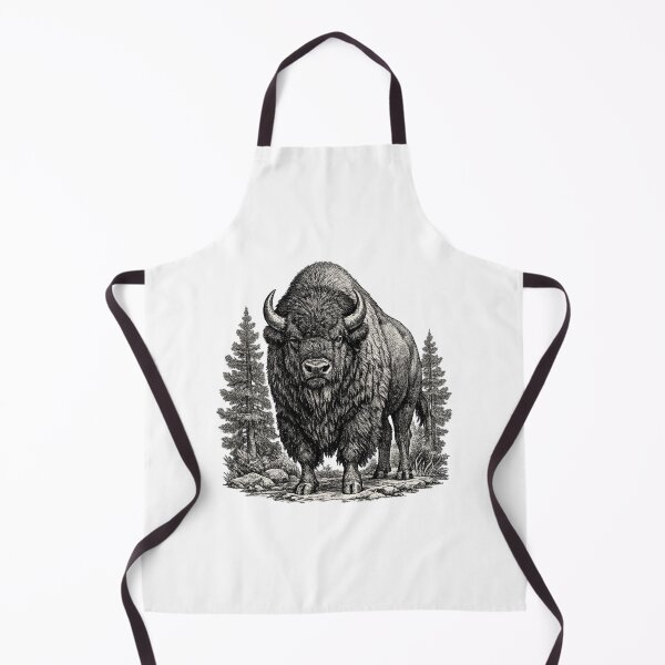 Item preview, American Bison Frontier designed and sold by KrungiT Design .