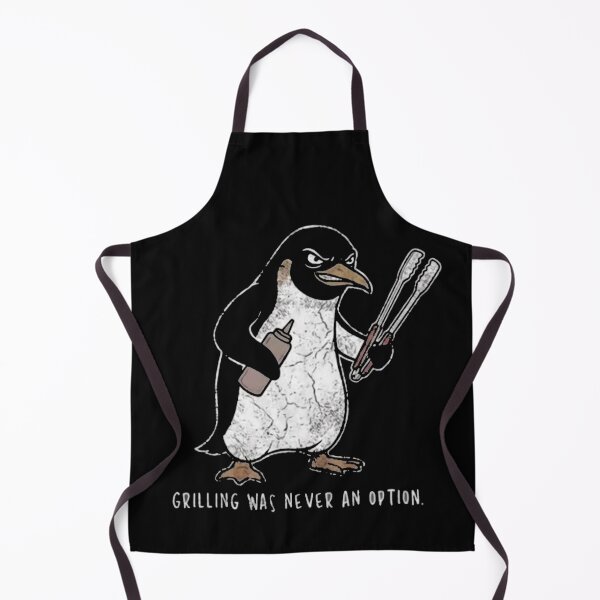 Item preview, Grilling Was Never An Option - Funny Penguin designed and sold by Gbriel3.