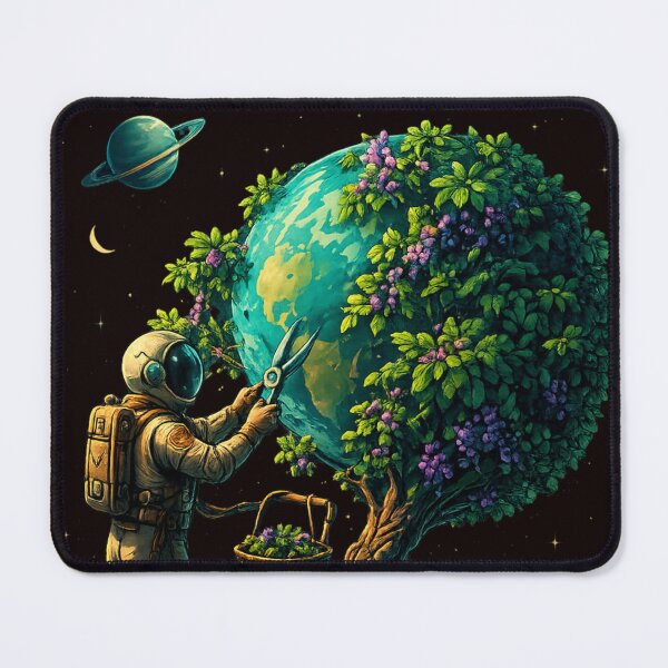 Item preview, Planet Pruner Cosmic Garden Keeper designed and sold by Houldi.