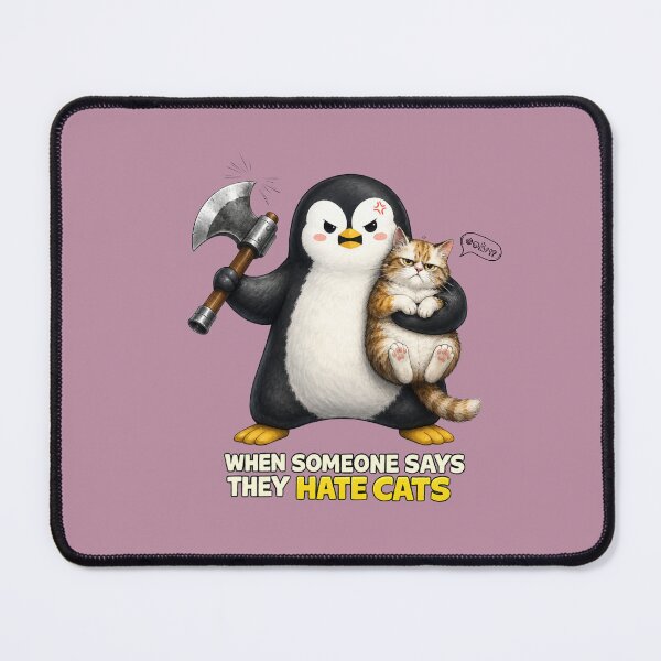 Item preview, Don't Mess With Cat People designed and sold by Wobble Studio.