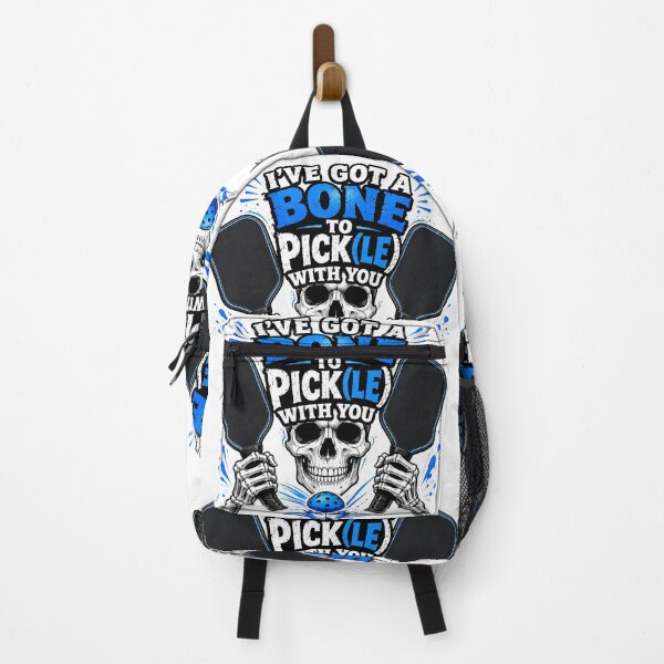 Item preview, I’ve Got a Bone to Pick(le) With You – Funny Pickleball Skeleton Shirt designed and sold by ALVISION-CREATE.
