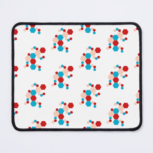 Item preview, Dancing Hex Molecules designed and sold by Chromatic-Drive.