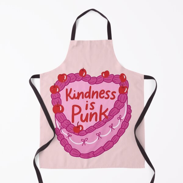 Item preview, Kindness Is Punk Heart Cake Cute Retro Alternative Positive Quote Design designed and sold by ronakris009.