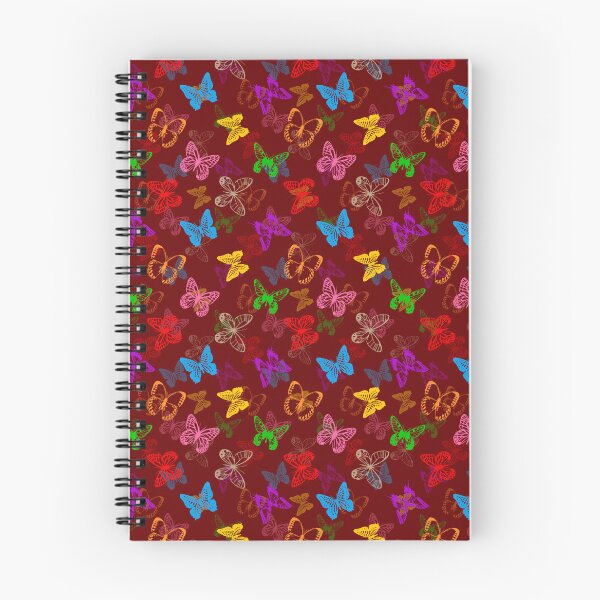 Item preview, Colorful Butterfly Pattern Design - Red  designed and sold by PatternTitan.