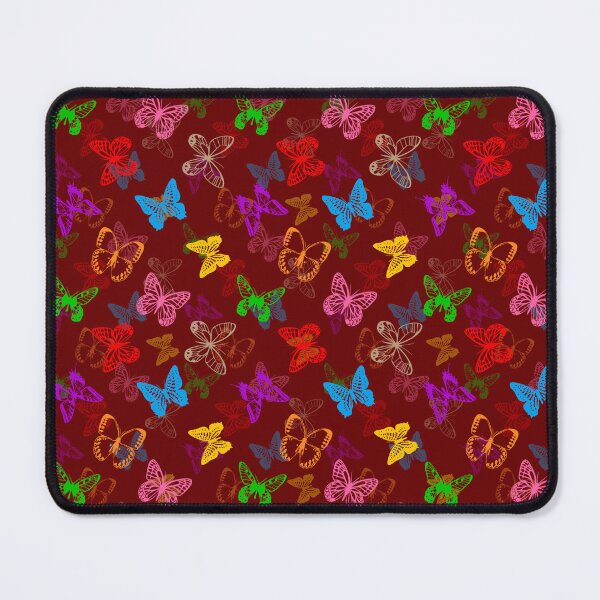 Item preview, Colorful Butterfly Pattern Design - Red  designed and sold by PatternTitan.