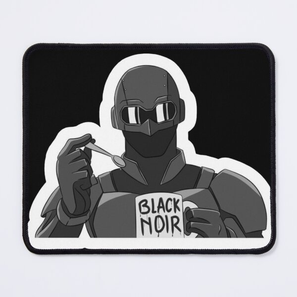 Item preview, Coffee First | Noir Superhero Sticker | Deadpan Morning Mood designed and sold by ItsAllYellow.