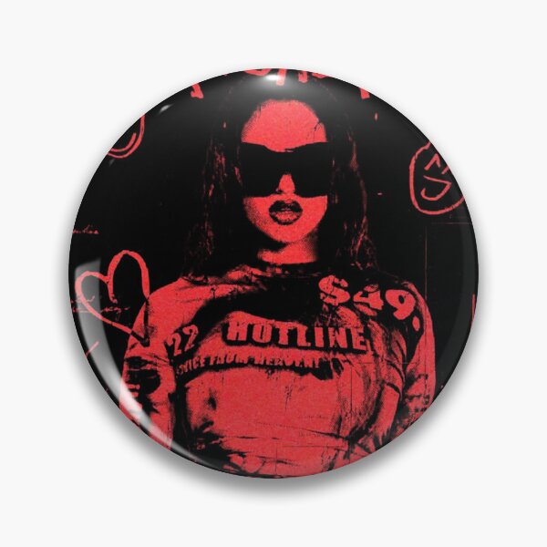 Item preview, Rosalía Fan Art Poster – Red Punk Zine Hotline Graphic Print designed and sold by gringoods.