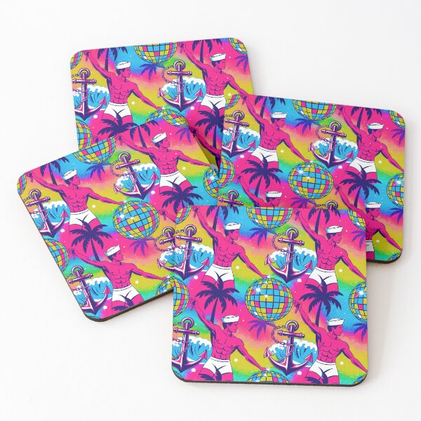 Item preview, Disco Sailor Anchor Pattern designed and sold by ZhivanCrimson.