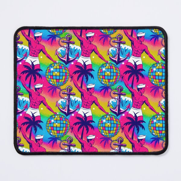 Item preview, Disco Sailor Anchor Pattern designed and sold by ZhivanCrimson.