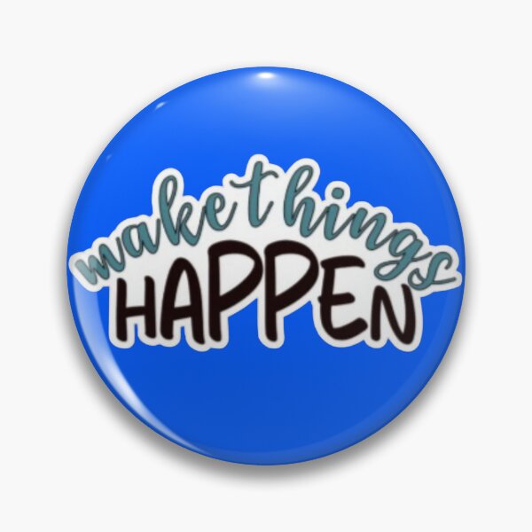 Item preview, Make Things Happen - Whimsical Aesthetic Motivational Sticker designed and sold by Scro-Ciob-Shop.