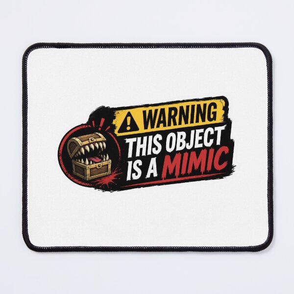 Item preview, Warning: This Object is a Mimic  designed and sold by SMARTKIT  DESIGNAGENCY.