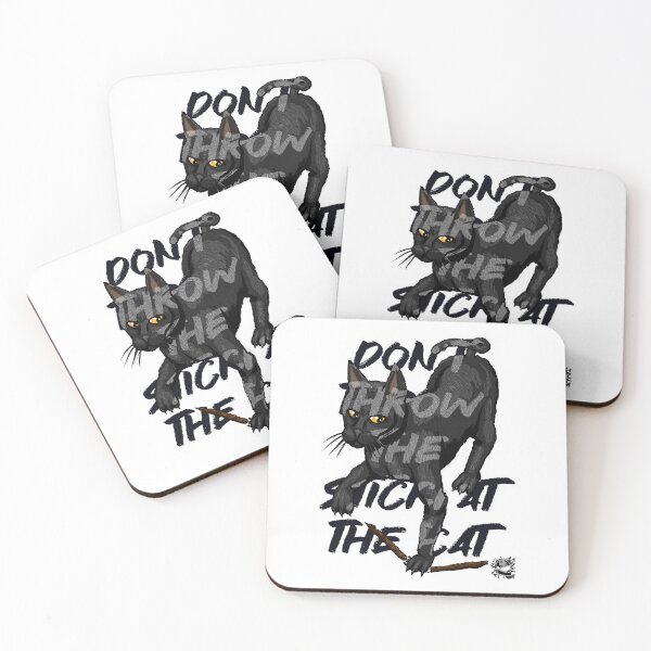 Item preview, Don't Throw the Stick at The Cat nº3 designed and sold by Colmeia de Ideias.