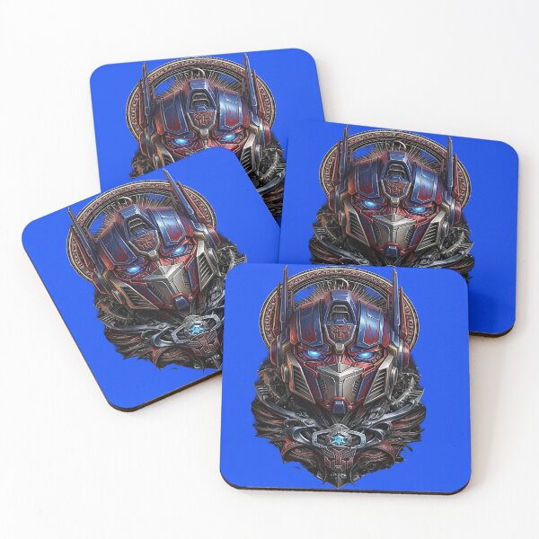 Artikelvorschau, Legendärer Optimus Prime – Rotes, blaues und silbernes Autobot-Emblem entworfen und verkauft von RAYBIL.