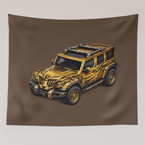 Item preview, BV-JLG — Lion Gold Adventure SUV designed and sold by BROHLine Studio.