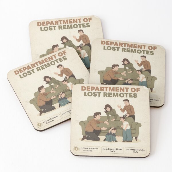 Item preview, Department of Lost Remotes designed and sold by PictorialWhimsy.