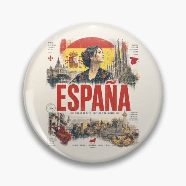 Item preview, Spain Vintage Design | Passion, History & Culture designed and sold by AtuqStudio.