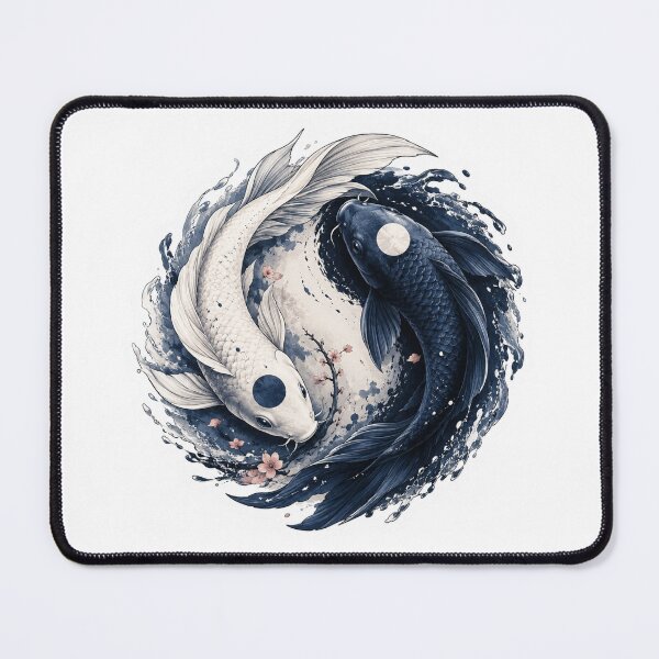 Item preview, Yin & Yang Koi - Tui and La designed and sold by SMARTKIT DESIGNAGENCY.