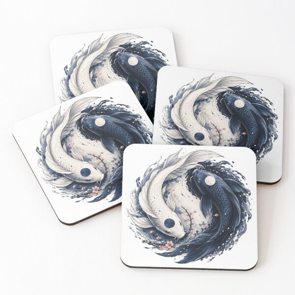Item preview, Yin & Yang Koi  - Tui and La  designed and sold by SMARTKIT  DESIGNAGENCY.