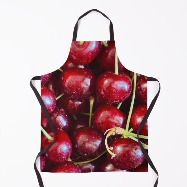 Item preview, Red cherry summer background designed and sold by happytraveller1.