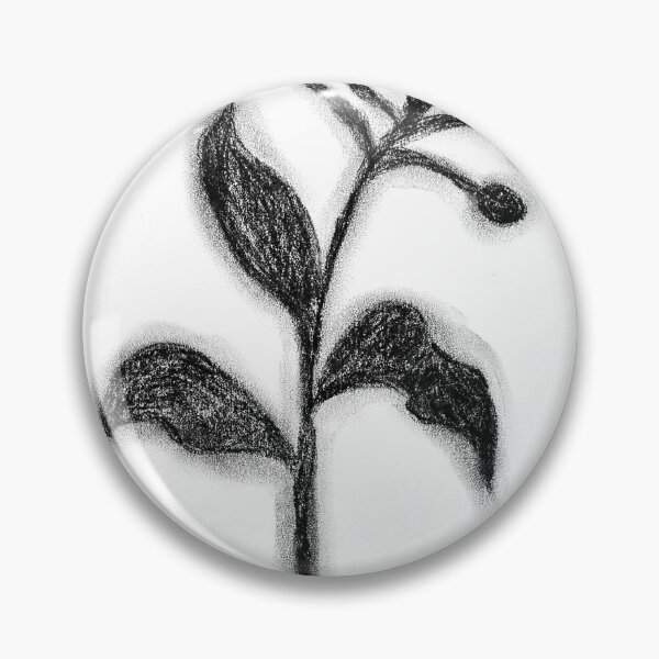 Item preview, Plant Illustration Black And White Art designed and sold by JHadfieldArt.