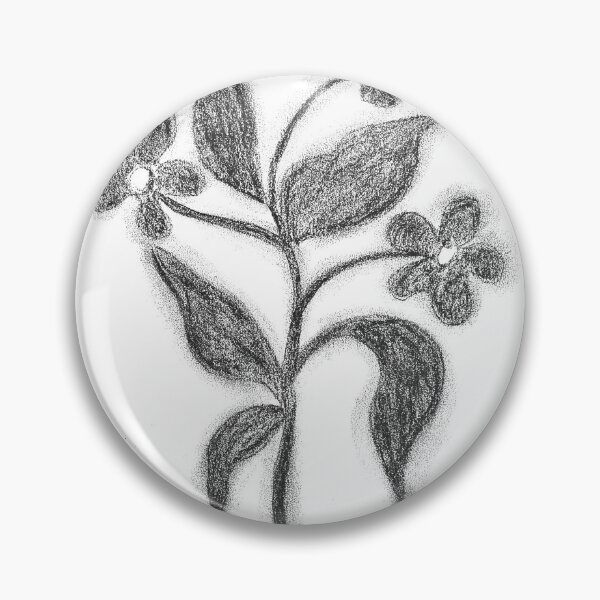 Item preview, Simple Floral Drawing Line Art designed and sold by JHadfieldArt.