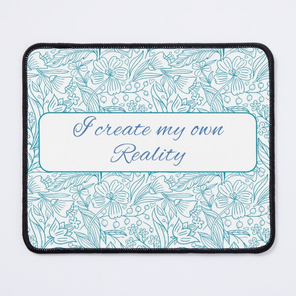Item preview, I Create My Own Reality Floral Aesthetic designed and sold by IMAGINE---X.