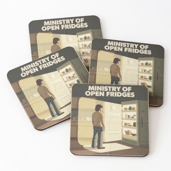 Item preview, Ministry of Open Fridges designed and sold by PictorialWhimsy.