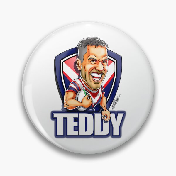 Item preview, James 'Teddy' Tedesco Design - NRL - Sydney Roosters designed and sold by amissoca.
