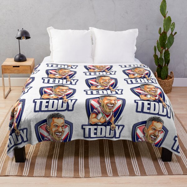 Aperçu de l'œuvre James « Teddy » Tedesco Design - NRL - Sydney Roosters créée et vendue par amissoca.