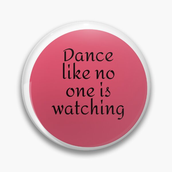 Item preview, Dance Like No One Is Watching – Inspirational Typography Quote designed and sold by Giota29.