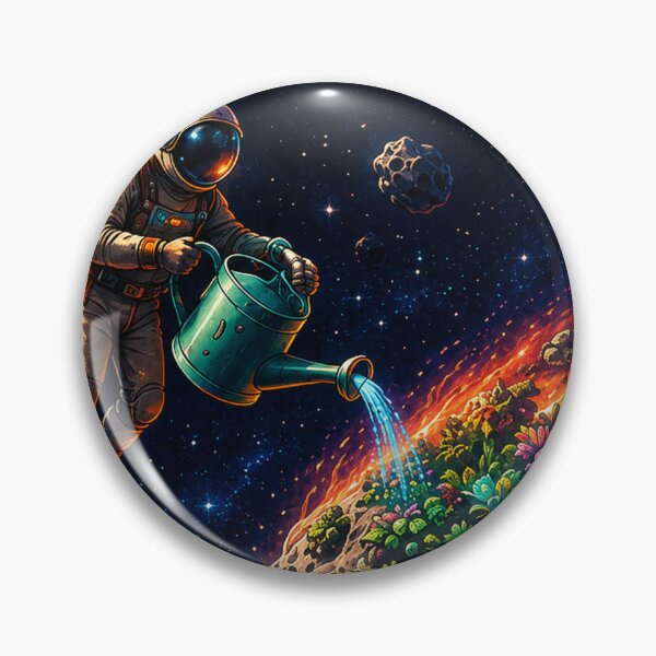 Item preview, Astronaut Watering a Living Comet Garden designed and sold by Houldi.