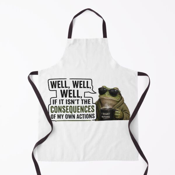 Item preview, well well well, if it isnt the consequences of my own actions designed and sold by SMARTKIT DESIGNAGENCY.