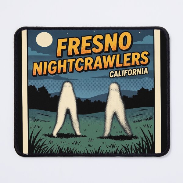 Item preview, Fresno Nightcrawlers Cryptids – Pop Art Horror Comic Design designed and sold by redsharkuk.